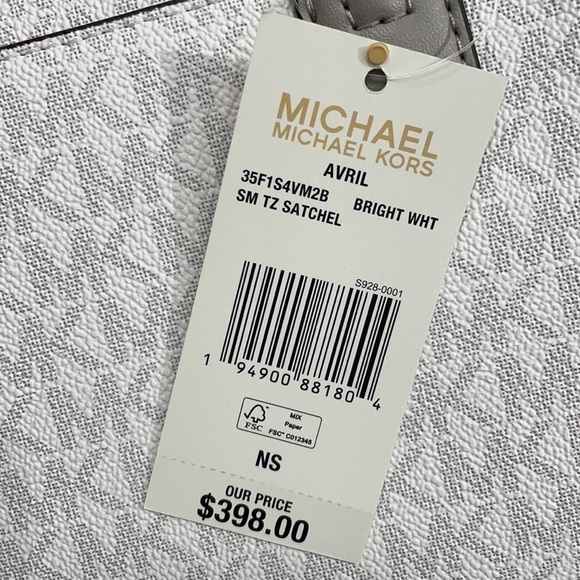 Michael Kors MK signature print logo Avril bag - Picture 7 of 13